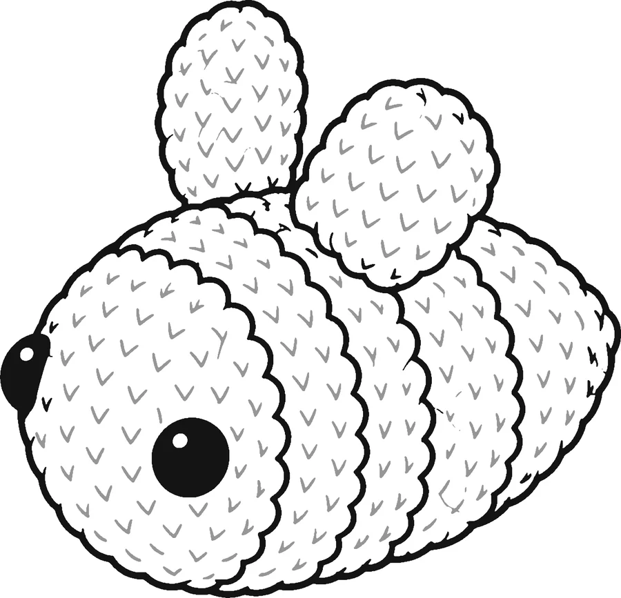 Pocket Bee to color